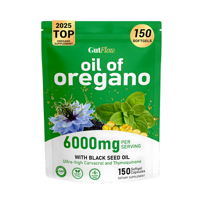 Ultra Pure Oregano Oil with Black Seed Oil