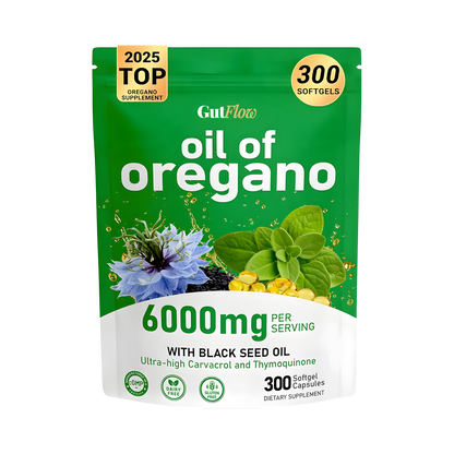 Ultra Pure Oregano Oil with Black Seed Oil