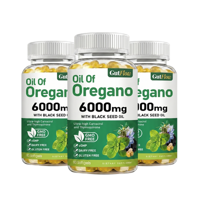 Ultra Pure Oregano Oil with Black Seed Oil