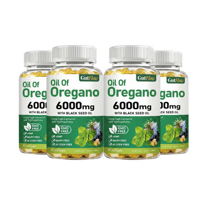 Ultra Pure Oregano Oil with Black Seed Oil