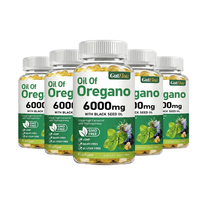 Ultra Pure Oregano Oil with Black Seed Oil