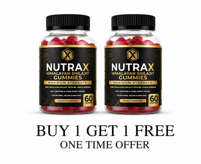 Performance Gummies. Ultra Pure Himalayan Shilajit (Buy 1 Get 2)